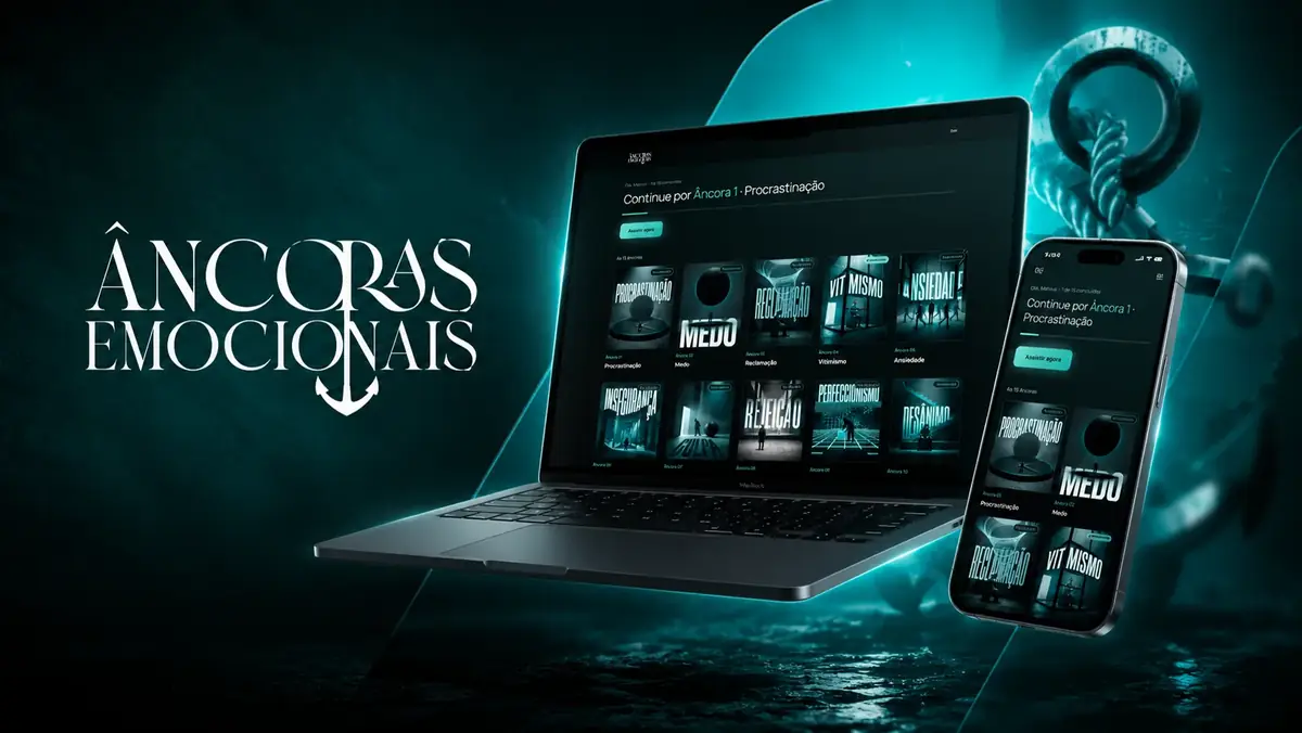 Treinamento Âncoras Emocionais em computador e celular